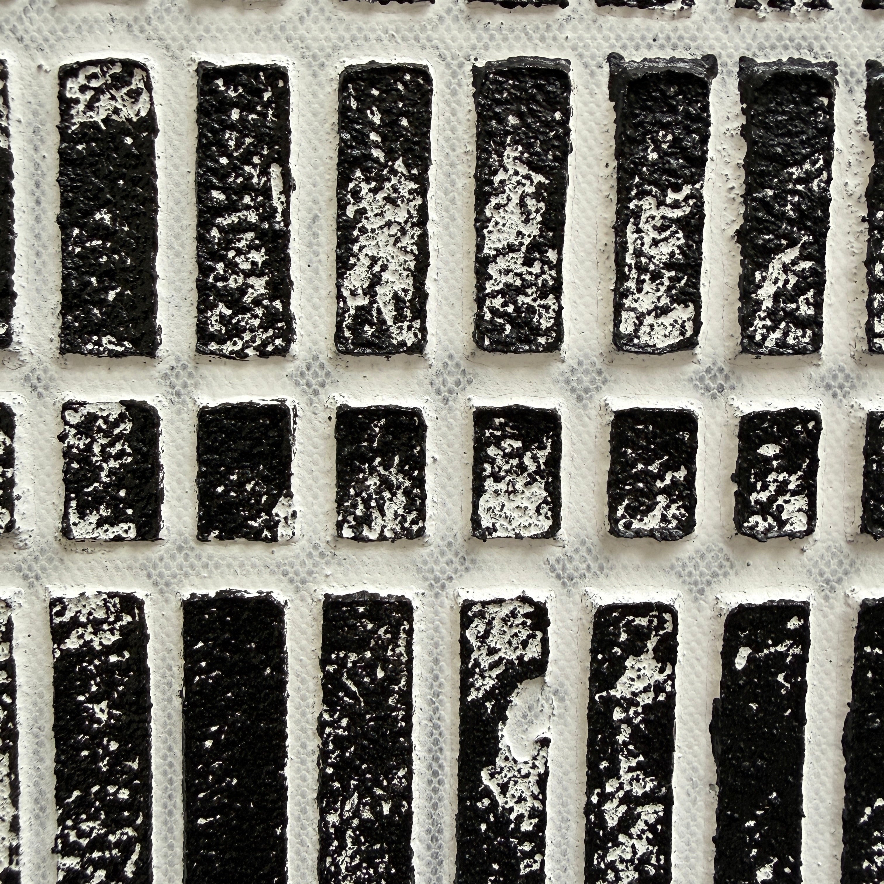 Abstract Charcoal Print Artwork