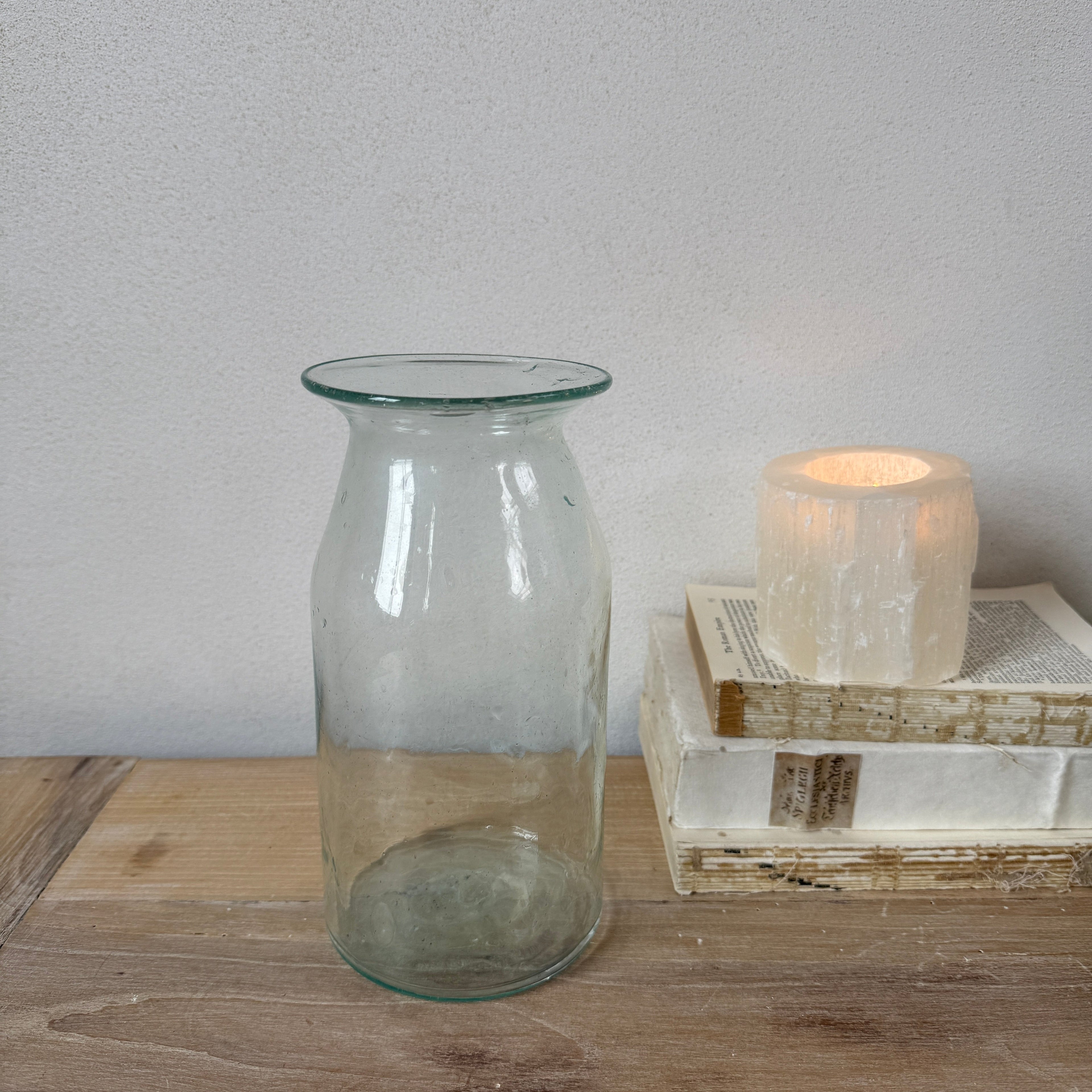 Hand Blown Glass Vase
