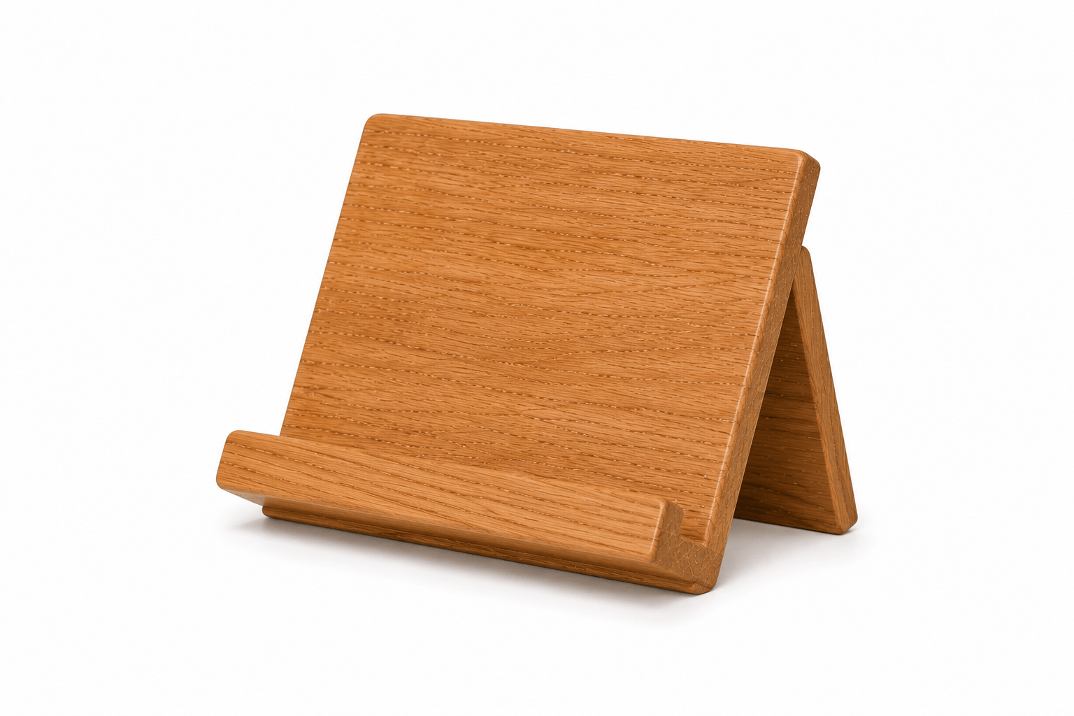 Simply Wood Wooden Book Stand – Decorative Tabletop Display Holder
