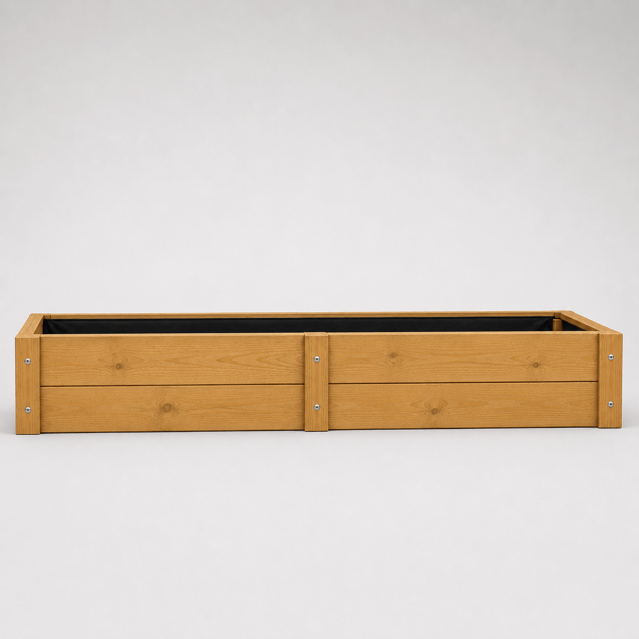 Simply Wood Wooden Raised Garden Bed 120 x 60cm - Pressure-Treated Solid Timber Vegetable Bed, Natural