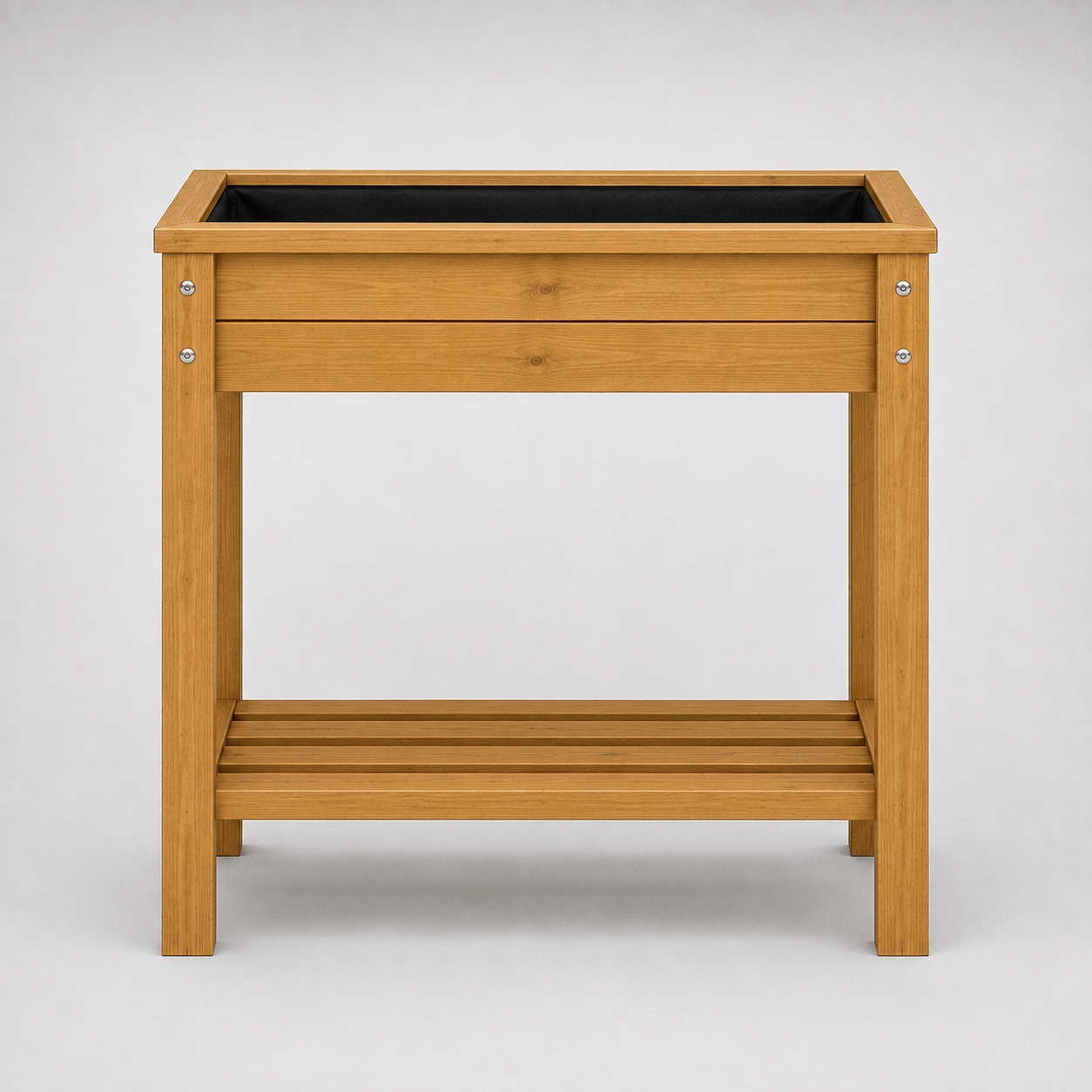 Simply Wood Wooden Herb Planter Table 80cm - Pressure-Treated Solid Timber Raised Standing Planter